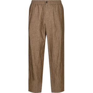 Giorgio Armani, Heren, Broeken, Bruin, Maat: 2XL