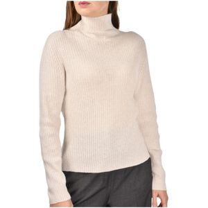 Gran Sasso, Dames, Truien, Beige, Maat: L Kasjmier,