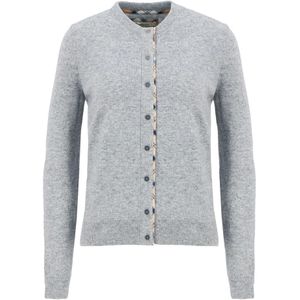 Barbour - Pendle Cardigan - Grijs - Wol en Katoen