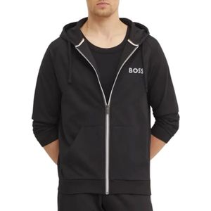 Hugo, Heren, Sweatshirts & Hoodies, Zwart, Maat: L Katoen,