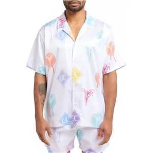 Carlo Colucci, Heren, Overhemden, Wit, Maat: S