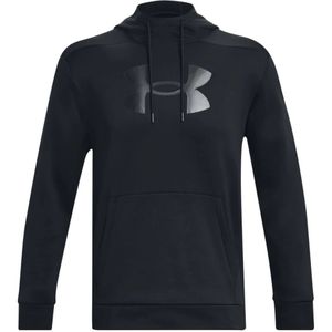 Under Armour, Heren, Sweatshirts & Hoodies, Zwart, Maat: L Fleece,
