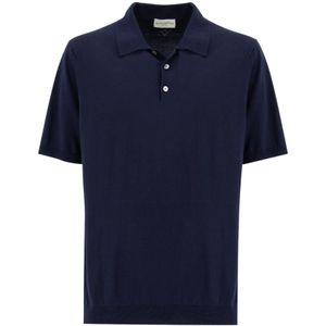 Ballantyne, Heren, Tops, Blauw, Maat: 3XL Katoen,