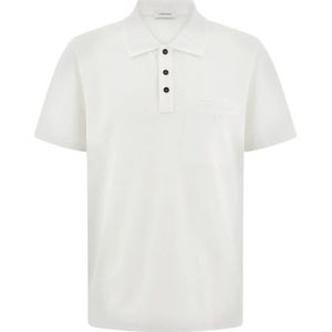 Ferragamo, Heren, Tops, Wit, Maat: S Katoen,