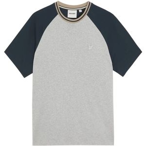 Lyle & Scott, Heren, Tops, Grijs, Maat: XS