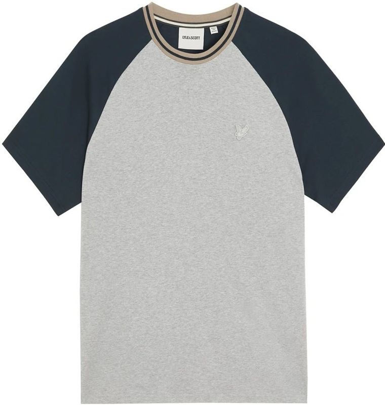 Lyle & Scott, Heren, Tops, Grijs, Maat: XS