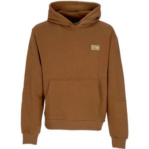 Dolly Noire, Heren, Sweatshirts & Hoodies, Bruin, Maat: M Katoen,