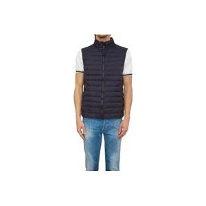 Peuterey Stijlvolle Gilet voor Mannen , Blue , Heren , Maat: M