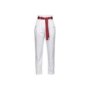 Pinko Chinos , White , Dames , Maat: S