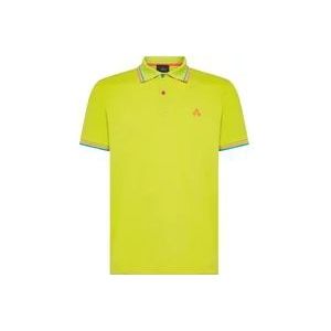 Peuterey Polo Hemden , Yellow , Heren , Maat: XL