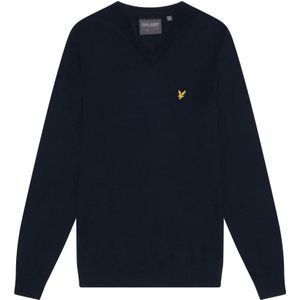 Lyle & Scott, Heren, Truien, Blauw, Maat: S Wol,