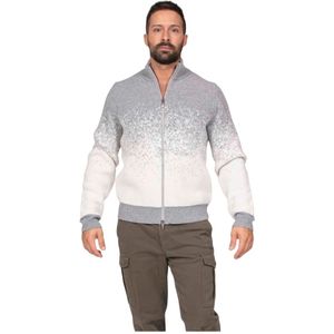 Peserico, Heren, Truien, Grijs, Maat: XL