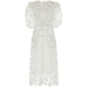 Zimmermann, Dames, Jurken, Wit, Maat: M