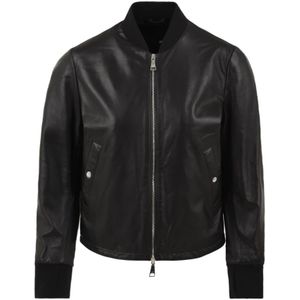 add, Dames, Jassen, Zwart, Maat: S Leer,