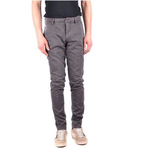 Dondup, Heren, Broeken, Grijs, Maat: W30 Katoen,