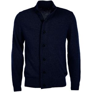 Barbour, Heren, Truien, Blauw, Maat: M Wol,