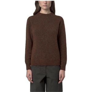 K-Way, Dames, Truien, Bruin, Maat: L Wol,