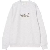 Carhartt Wip, Dames, Sweatshirts & Hoodies, Grijs, Maat: S Katoen,