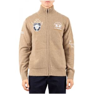 La Martina, Heren, Truien, Beige, Maat: L Wol,