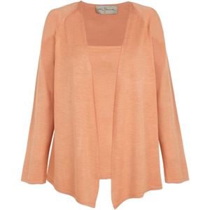 Cortana, Dames, Truien, Oranje, Maat: 2XS Zijde,