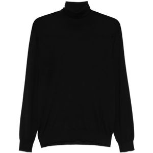 Fedeli, Heren, Truien, Zwart, Maat: 3XL Kasjmier,