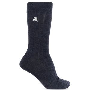 Burberry, Heren, Ondergoed, Blauw, Maat: L Wol,