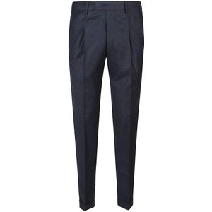 PT Torino, Heren, Broeken, Blauw, Maat: XL Wol,