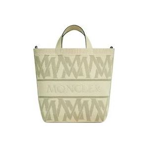 Moncler Handbags , Beige , Dames , Maat: ONE Size