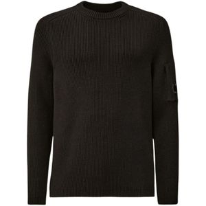 C.p. Company, Heren, Truien, Zwart, Maat: M Wol,
