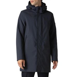 Peuterey Blauwe Technische Hoodiejas Albali , Blue , Heren , Maat: L