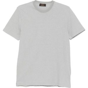 Zanone, Heren, Tops, Grijs, Maat: L