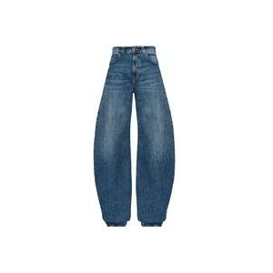 Pinko Loose-fit Jeans , Blue , Dames , Maat: W27