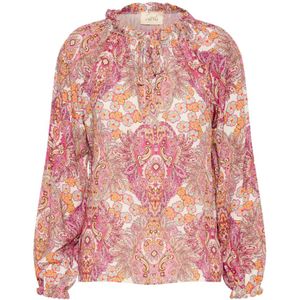 Cream, Dames, Blouses & Shirts, Veelkleurig, Maat: L