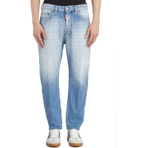Dsquared2, Heren, Jeans, Blauw, Maat: XS Denim,