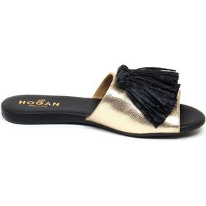 Hogan, Dames, Schoenen, Geel, Maat: 35 EU Leer,