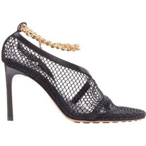 Bottega Veneta, Dames, Schoenen, Zwart, Maat: 34 EU Leer,