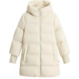 Woolrich - Cloud Duffle Coat - Donsjack - Beige - Polyamide - Water- en Winddicht