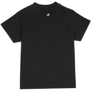 MM6 Maison Margiela, Dames, Tops, Zwart, Maat: M Katoen,