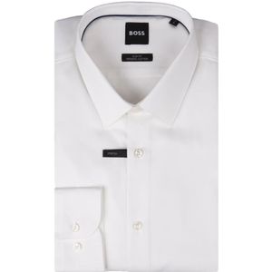 Hugo, Heren, Overhemden, Wit, Maat: L Katoen,