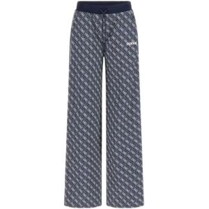 Guess, Dames, Broeken, Blauw, Maat: L Poliester,