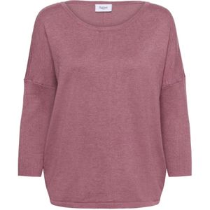 Saint Tropez, Dames, Truien, Roze, Maat: L Viscose,