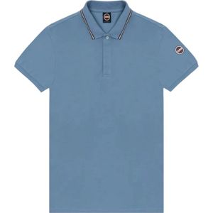 Colmar, Heren, Tops, Blauw, Maat: S Katoen,