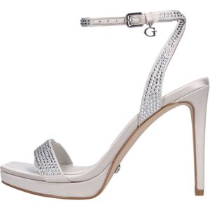 Guess, Dames, Schoenen, Grijs, Maat: 39 EU Leer,