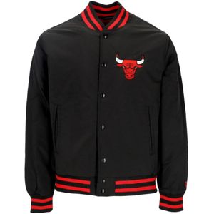 New Era - Bomberjack - Zwart - Chicago Bulls