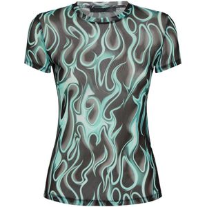 Philipp Plein, Dames, Tops, Veelkleurig, Maat: S Lame,