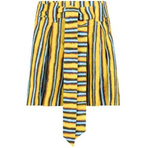 Roberto Cavalli, Dames, Korte broeken, Geel, Maat: XS Linnen,