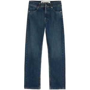 Jil Sander, Heren, Jeans, Blauw, Maat: W30 Denim,