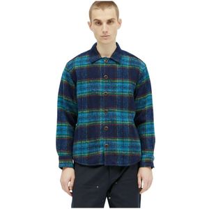 Brain Dead, Heren, Overhemden, Veelkleurig, Maat: S Flanel,