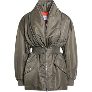 Givenchy, Dames, Jassen, Groen, Maat: XS Polyamide,