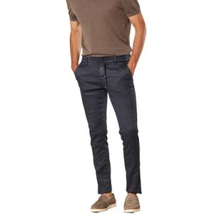 Mason's, Heren, Broeken, Blauw, Maat: M Katoen,
